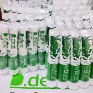 5in1 ยาสีฟัน ยาสีฟันดีเดนท์ ตัวเต็มเปปเปอร์มิ้นท์ สำหรับ TikTok ลดกลิ่นปาก ฟันขาว ลมหายใจหอมสดชื่