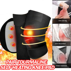 FOCANO Tourmaline Self Heating Knee pads Support Knee Pad Pain Relief Arthritis Knee Patella Massage Sleeve