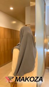 KHIMAR OVAL MINI CRINKLE PET TERLARIS/KERUDUNG CRINKLEL PET ANTEM/HIJAB INSTAN CRINKLE AIRFLOW/JILBAB CRINKLE