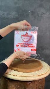 Plastik Hd Anti Panas 15x30 / Plastik Tahan panas / Plastik sayur/Plastik PE Gula/Plastik Es Batu/Plastik Terigu/Plastik Beras 15 x 30 Cm
