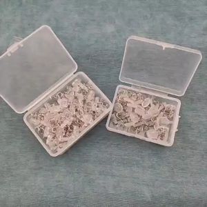 50/100 Pcs Alat Penjepit Sprei Anti Geser Sprei Penjepit Multifungsi Pengikat Sprei Anti Geser Paku Payung Sarung Sofa Anti Geser Utk Selimut Sofa/Sarung Kasur/Bantal Kursi