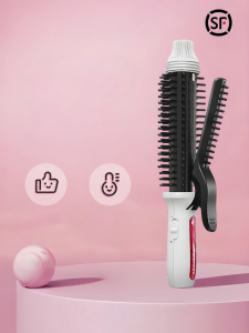 Panasonic | แปรงตัดผมแบบตรงและล็อคผมแบบโค้ง Panasonic EH-HT45 สำหรับผมยาวปานกลาง 160-190 องศาเซลเซียส 32 วัตต์ ควบคุมอุณหภูมิคงที่