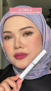 O.TWO.O | O.TWO.O Color Changing Lipstick Moisturizing Lip Balm Nourising Long Lasting Lip Gloss Natural Beeswax Lip Care Cosmetics