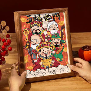 DIANDIANHUA | Chinese Style Lucky God DIY Diamond Painting