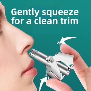 CMGF | Stainless Steel Round-Tip Safe Nose Hair Trimmer
