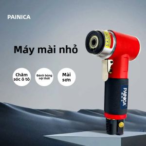 Máy Chà Nhám Khí Nén PAINICA Máy Đánh Bóng Khí Nén 2 Inch Máy Mài Lệch Tâm 3 Inch Máy Đánh Bóng Xe Hơi Máy Làm Đẹp Có Giấy Nhám Dụng Cụ Chà Nhám