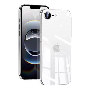 Newyu | Ultra-thin High-end Transparent Shockproof Silicone Full Coverage Case for iPhone