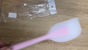 SPATULA SILICON MINI 21CM PHỚI VÉT CHỐNG TRẦY XƯỚC NỔI CHẢO CHỐNG DÍNH