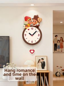 ARTPIONEER | Silent Cartoon Pendulum Wall Clock