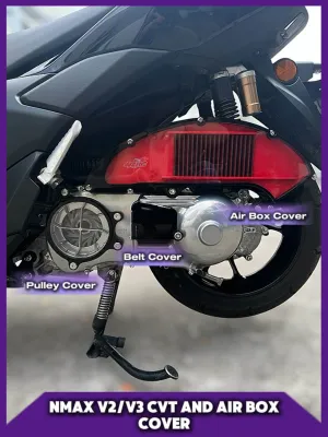 NMAX V2/V3 FULL CVT CRANKCASE COVER & AIR BOX COVER