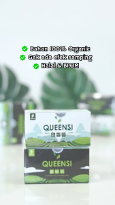 Teh Celup Queensi Pagi dan Malam Seduh 1 Kantung dengan Air Panas 150ml
