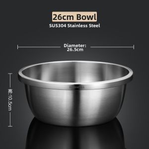 MIVOFIVO | Food-Grade 304 Stainless Steel Strainer Basket