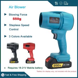 Air Blower Turbo Fan Jet Dry – 550g Thrust Power for Leaves Snow Dust – Compatible with 18V Makita Battery