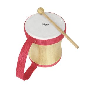 IRIN | IRIN Wooden Handheld Indian Drum Sheepskin Hand Drum Drummer Orff Percussion Instrument Gift for Interactive Performance