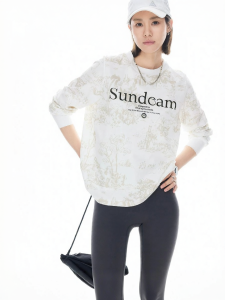 Creative Floral All-over Print Crew Neck Regular Sleeve Women T-Shirt