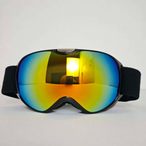 Kids Double Layer Anti-fog Snow Goggles Windproof Breathable HD Lens Protective Eyewear For Winter Mountain Skiing