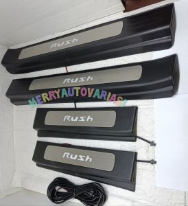 Sillplate samping mobil rush lampu led