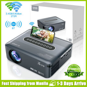 Xnano Smart Projector With Voice Control Remote Android Wifi 8K Ultra Hd 1080P Mini Portable