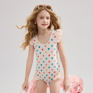 Ask Junior | Sun Protection Girls Swimsuit Set