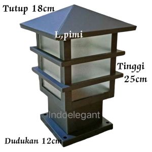 Lampu taman pagar/pimi lampu taman penerangan jalan outdoor Lampugerbang hiasan dan dekorasi taman