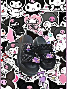Sandal Slop ban 2 Anak Sandal Kuromi Anak Perempuan Terbaru Kekinian