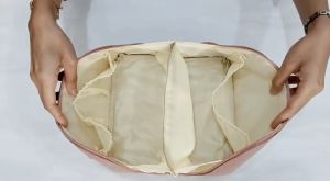 Luxury Pillow Makeup Bag PU Leather Portable Cosmetic Bag Pouch Large Capacity Travel Waterproof Beg Makeup Murah