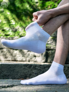 xutu | Moisture-wicking Anti-odor Breathable Cotton Ankle Socks
