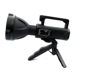 Senter Jumbo W591 High Power Rechargeable Led Flashlight Powerful Long Range Xhp50 Torch Waterproof Searchlight Power Bank Lamp USB Work Light