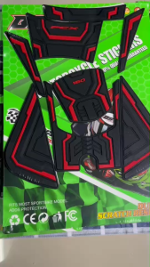 ปี 2025 PCX160 สติ๊กเกอร์ฝาถังน้ํามัน ยางกันรอยถังน้ำมัน ชุดกันรอยPcx160 ปี2025ขึ้นไป (xx107)