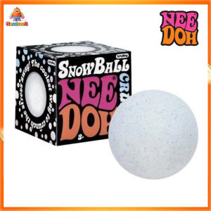 【NeeDoh Snow Ball Crunch】 Schylling Needoh Ball Sensory Fidget Toy NeeDoh Rainbow Squishy Toy Sensory Squeeze Toy Stress Relief Anxiety Sensory Tool nee doh Boy Girl Toy For Kids And Adults needoh gumdrop needoh color changing