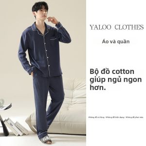 Bộ Đồ Mặc Nhà Mới Nam Cotton