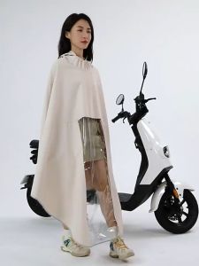 Áo Mưa Cánh Dơi Cao Cấp Vải Dù Dày Dặn – Có Kính Chắn Gió Mặt Trước Trong Suốt Xem Đồng Hồ Dễ Dàng