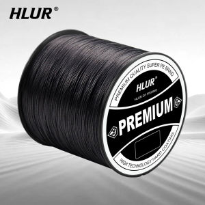 HLUR X8 PE woven fishing line 300M 500M tensile strength 20LB-100LB Luya sea fishing line easy to cut water suitable for fishing
