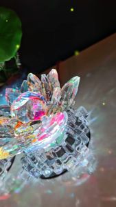 Đèn Bàn Thờ Hoa Sen Pha Lê Cao Cấp Có Led 7 Màu Đồ Thờ Cúng Gia Tiên Trang Trí Bàn Thờ Phật HSPL-01