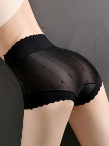 Ice Silk High Waist Seamless Antibacterial Breathable Underwear for Girls Thin Design Comfortable Briefs Daily Wear Triangle Pants