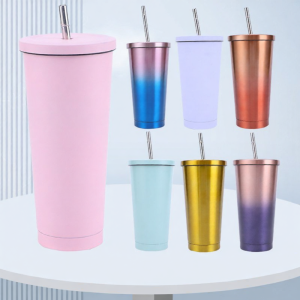 Insulated Travel Stainless Steel Car Cup Gradient