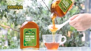 Mật ong nguyên chất Rừng Nhiệt Đới 360g - Chất lượng vượt trội hương thơm nhẹ vị ngọt đậm
