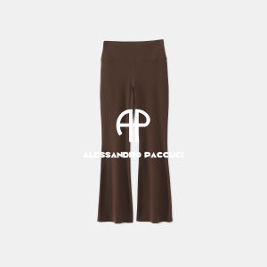 Straight Leg High Waist Flared Yoga Pants