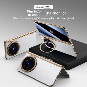 OUXUAN | Vỏ Bọc Da Cao Cấp Gập Đầy Đủ Bảo Vệ Chống Sốc Từ Tính