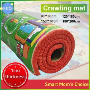 Foldable Baby Play Mat Crawling Pad Carpet Toddler Beach Plastic Double-sided pattern Kids playmat