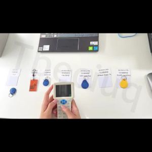 10 Frequency NFC Smart Card Reader Writer RFID Copier Duplicator 125KHz 13.56MHz USB Fob Programmer Key Card Copy Encrypted
