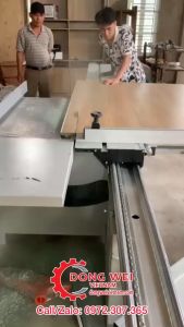 Máy cưa bàn trượt hai lưỡi K3200C hệ ty tròn 32m - Điện 1pha 220V