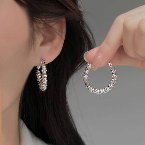 Z Miss 925 Silver Needle Fragments Silver Ear Cuff Luxury Sensation Unique Small Batch Korean Style Fashion Jewelry Accessories