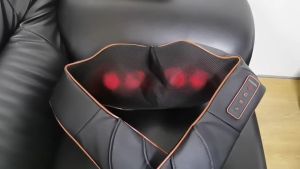 เครื่องนวดไฟฟ้าแบบพกพา เครื่องนวดคอ บ่า ไหล่ 3 มิติ รุ่น นวดคอ/บ่า/ไหล่/สะโพก/ขา ผ่อนคลายหลังไหล่รูปตัวยู