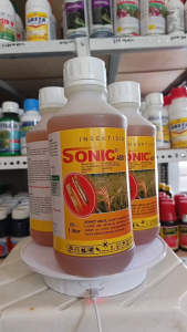SONIC 450 SL  Dimehipo 450 g/l Insektisida pengendala hama ulat 1 Liter + Bonus 1 pcs Kaos pertanian