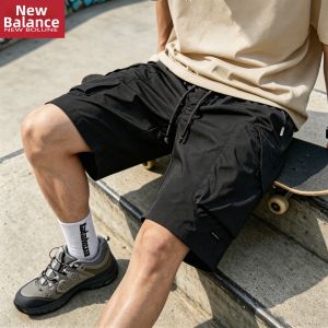NEW BOLUNE | Quần Shorts Mỏng Mát Phong Cách Mỹ Thoáng Mát