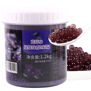 Strawberry Flavor Bubble Tea Powder 1.2kg Coffee Milk Tea Supplement Juice Raw Material for Pearl Milk Tea And Coffee