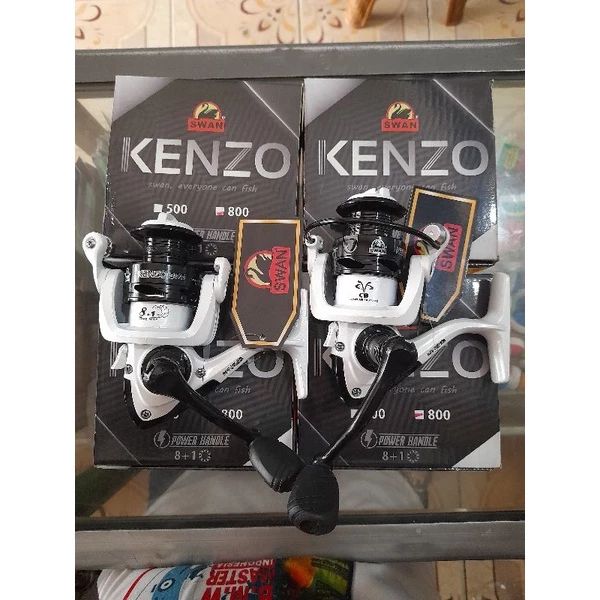 Reel mini Swan kenzo 800 powerhandle bisa UL Lazada Indonesia