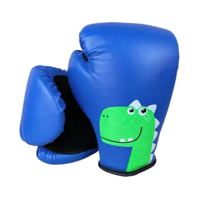 1 Pair Punching Training Workout Fight Exercise Mitts Kids PU Leather Boxing Gloves Kids Children Train Gym Glove Hand Protector