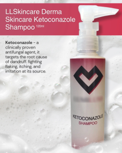 Goodskinshop Ketoconazole Shampoo 120ml by LL Skin Care Anti Dandruff Anti Fungal Anti Bacterial